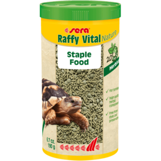Sera Raffy Vital 1000 ml für Landschildkröten 190g - Trockenfutter - 4001942018340 - 2