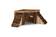 BZ Wooden Corner House for Small Rodents 13.8" x 13.8" x 6.3" - Rabbit and Rodent Nest Boxes and Accessories - 8712695173250 - 1