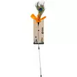 Ozami Feather Teaser Comanche Brown/Orange 65 cm Cat Toy - Cat Wands and Toys - 7330002049350 - 1