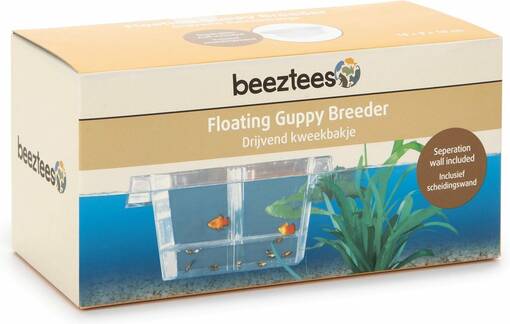 Beeztees Floating Guppy Breeder 6.3x3.5x4.0 in - Aquarium Care Supplies - 8712695006480 - 1