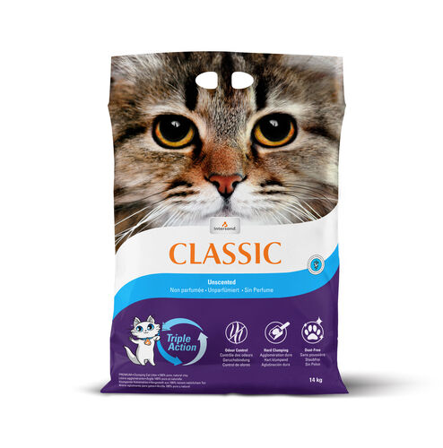 Classic Oparfymerad kattströ - Kattens mikrosandsorter - 777979582140 - 1