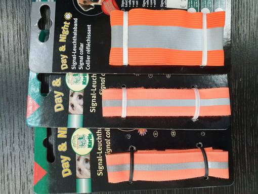 Karlie Day & Night Reflective Collar - Dog Light Collars - 4016598640210 - 1