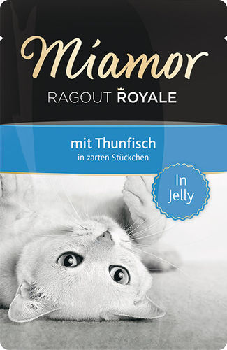 Miamor Ragout Royale Tonfisk i gelé kattmat 100g - Våtfodertunnor - 4000158740540 - 1