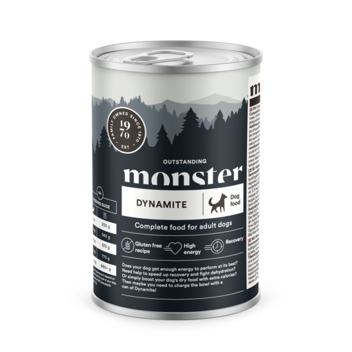 Monster Dynamite 400g våtfoder hundfoder - Hundens våtfoder - 7350040126110 - 0