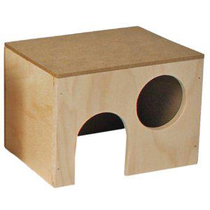 Holz Nagerhaus für Kaninchen (je nach Größe) - Nager- und Kaninchenhaus und Einrichtungen - 7330002002720 - 1