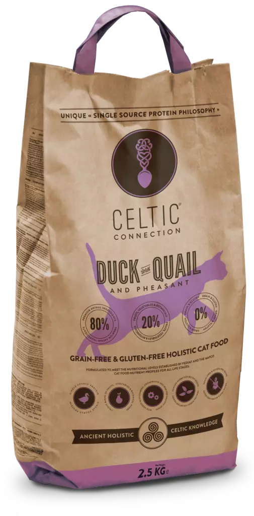 Celtic Duck-Quail-Pheasant 2,5kg - Specialized Dry Cat Food - 5425038502510 - 1