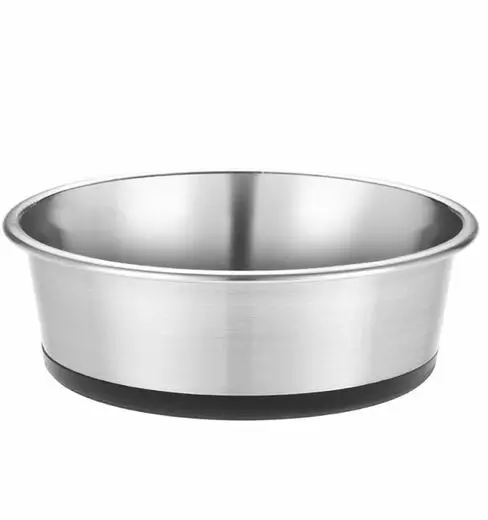 Klassische Metallschüssel 13 cm - Hundeschüsseln aus Metall - 5021689181700 - 1