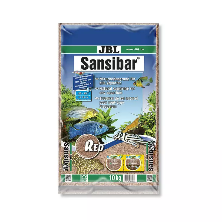 JBL Sansibar Red Aquarium Sand 10 kg - Aquarium Sands - 4014162670670 - 1