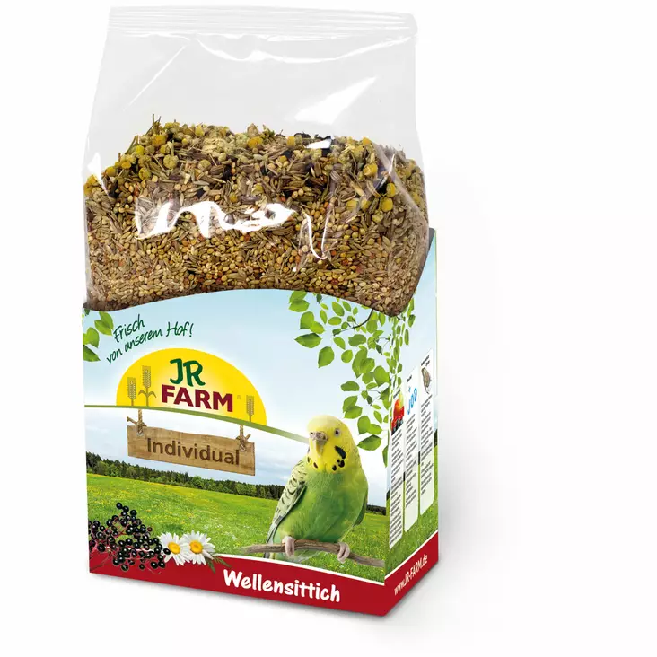 Jr. Farm Budgerigar Individual Budgie Food 1kg - Bird Food and Treats - 4024344084010 - 1