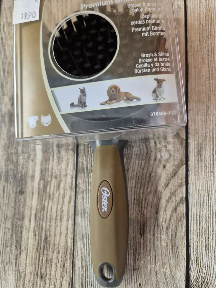 Oster Premium Bristle Brush - Dog Combs, Brushes, and Rakes - 5060134333400 - 1