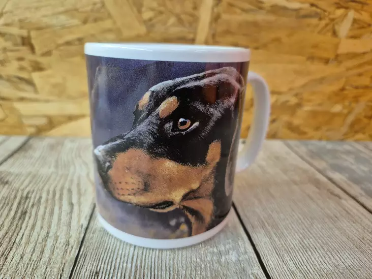 Otter House Doberman Mug - Animal-Themed Goods - 6655985181240 - 1