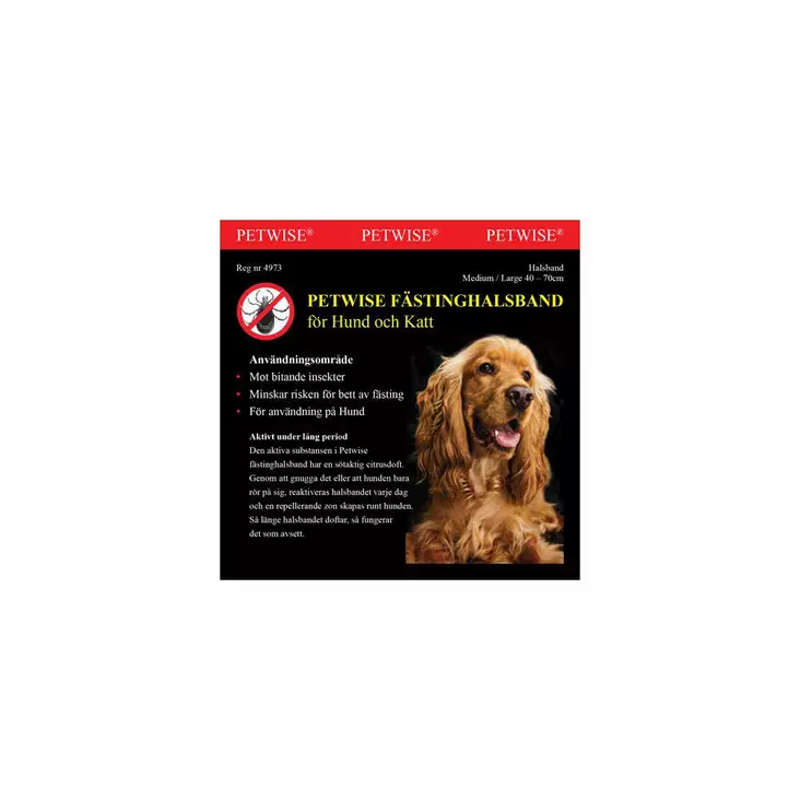 Petwise Zeckenhalsband Duftkragen - Zeckenbekämpfung - 680284000240 - 2