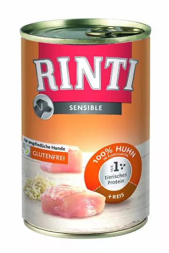 Rinti Sensible Kana Huhn 400g - Hundnassfutter - 4000158940520 - 1