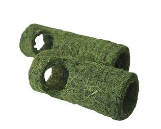 Happy Pet Nature First Chew Tunnel Green - Rabbit and Rodent Nest Boxes and Accessories - 701029318531 - 1