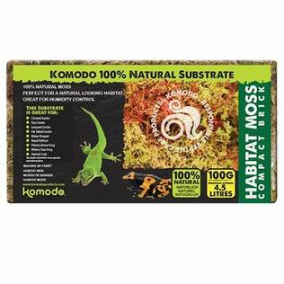 Komodo Habitat Moos für Terrarien - Terrarium Einstreu und Substrat - 701029830301 - 1