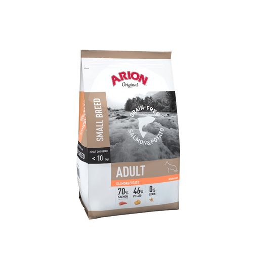 Arion Original Grain-Free Salmon & Potato Small Dog Food 3kg - Arion Dry Dog Food - 5414970049801 - 1