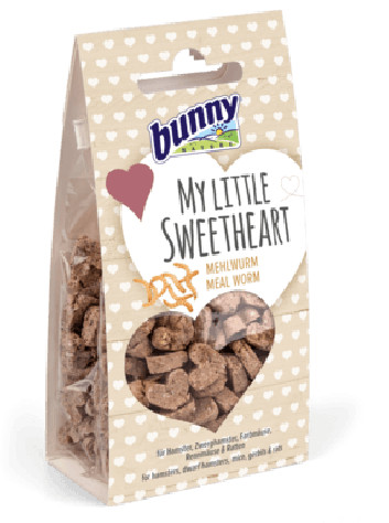 Bunny My Little Sweetheart Mealworm Treat - Rabbit and Rodent Treats - 4018761117031 - 1