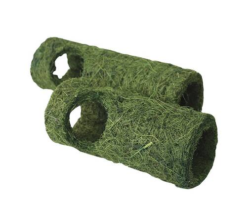 Happy Pet Nature First Chew Tunnel Green - Rabbit and Rodent Nest Boxes and Accessories - 701029318531 - 1