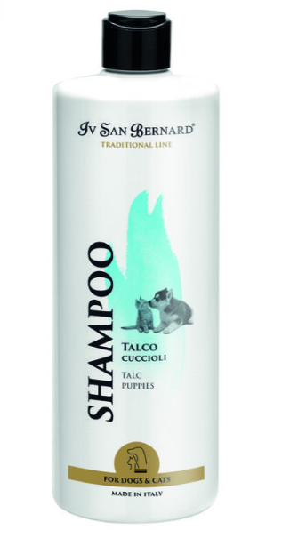 Iv San Bernard Talcum Shampoo 500ml for Dogs, Cats, and Puppies - Dog Shampoos and Conditioners - 8022767038241 - 1
