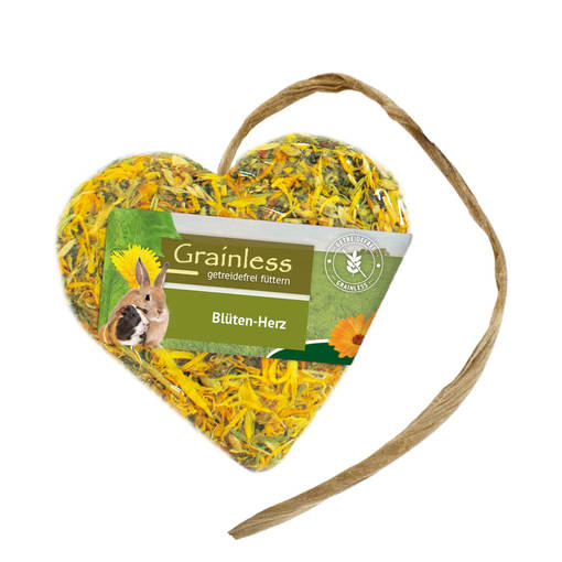 JR Farm Flower Heart - Rabbit and Rodent Treats - 4024344135781 - 1