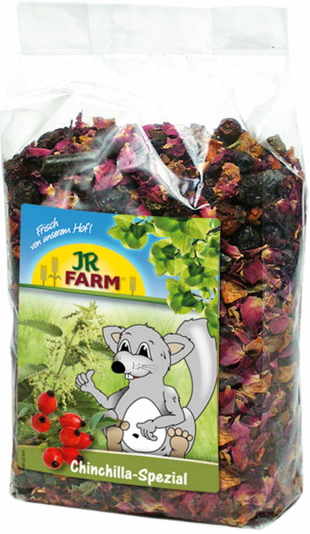 Jr. Farm Chinchilla Special gnagare gods 500g - Godisarer för kaniner och smådjur - 4024344008511 - 1