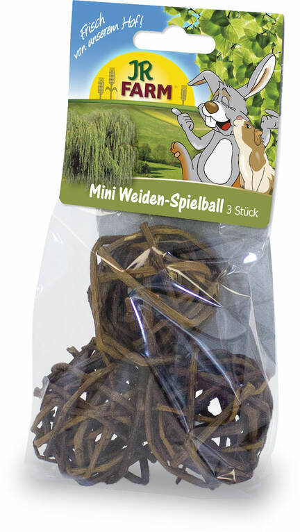 Jr. Farm Mini Weidenbälle Nager-Leckerli 20 g - Kanin- und Nagerleckerlis - 4024344109621 - 1