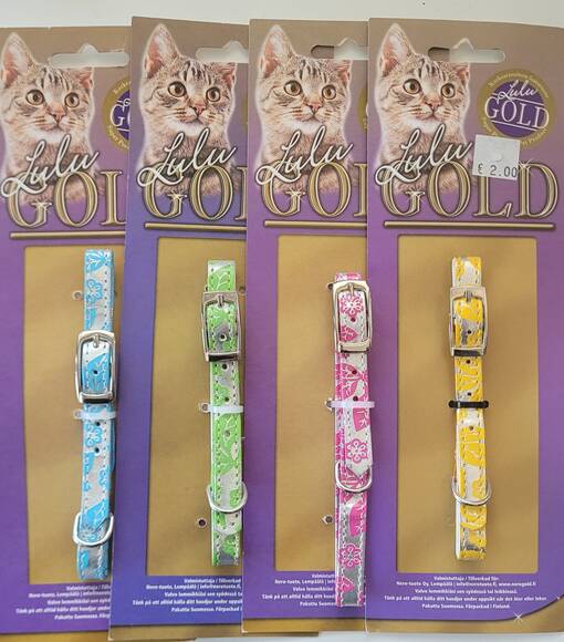 Lulu Gold Cat Collar - Cat Collars - 6420140019351 - 1