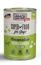 Macs Monoprotein Kaninchen 400g Nassfutter für Hunde - Hundnassfutter - 4027245009731 - 1