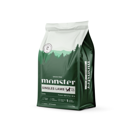 Monster GF Singles Lamb All Breed - Monster Dry Dog Food - 7350040125021 - 0