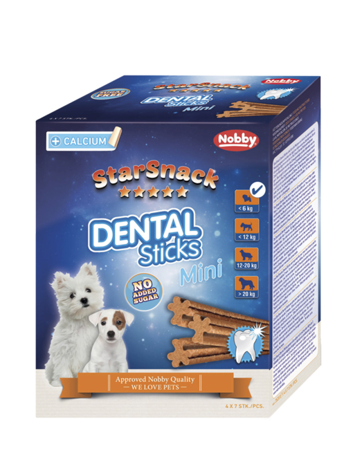Nobby StarSnack Dental Sticks Hundekauknochen - Hundekauartikel - 4033766697661 - 1