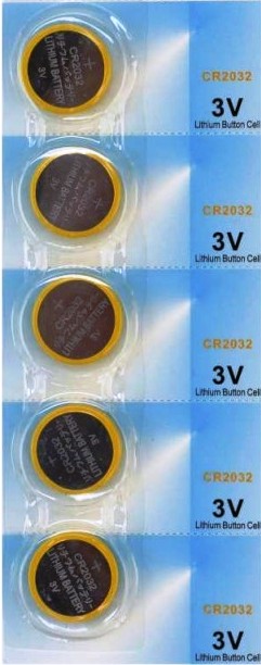 Orbiloc Reservbatterier till Säkerhetslampa 5 st - Varndekter och ljusband - 6430031878141 - 1