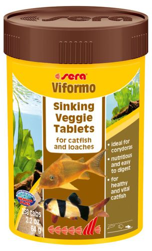Sera Viformo Bottom Tablet for Aquarium Fish - Dry Fish Food - 4001942005401 - 1