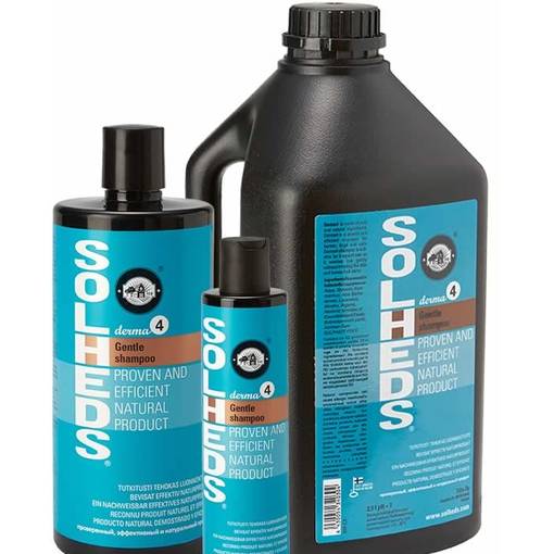 Solheds Derma 4 Mild Shampoo - Hundschampon och balsam - 6430054340311 - 1