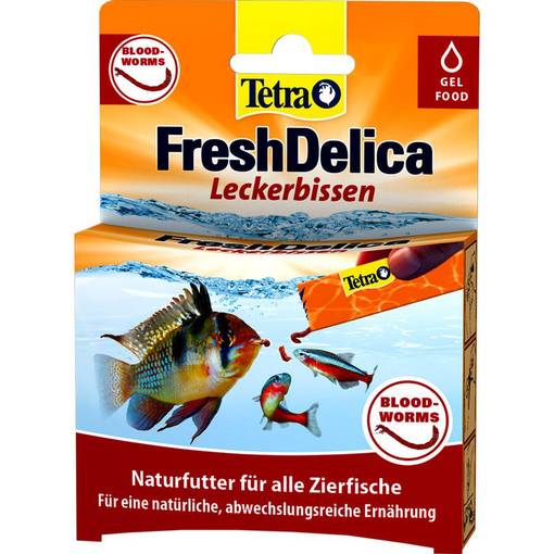 Tetra Bloodworms Gel Food - Dry Fish Food - 4004218768741 - 1