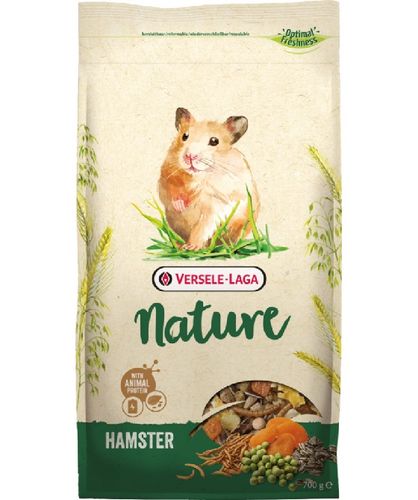 Versele-Laga Nature Hamsterfoder 700g - Kost för gnagare - 5410340614181 - 1