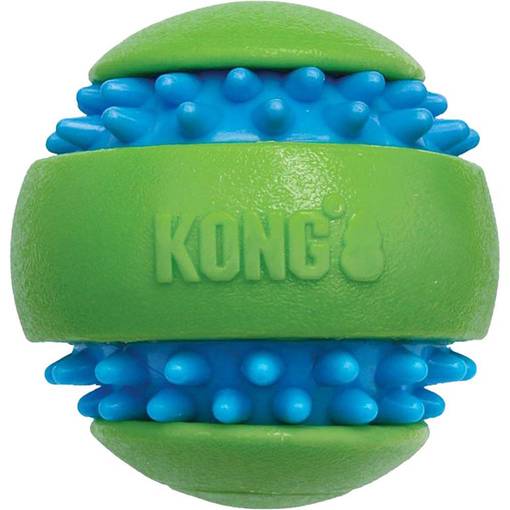 KONG Goomz Squeezz Durable Squeaky Ball for Dogs - Dog Balls - 035585495071 - 1