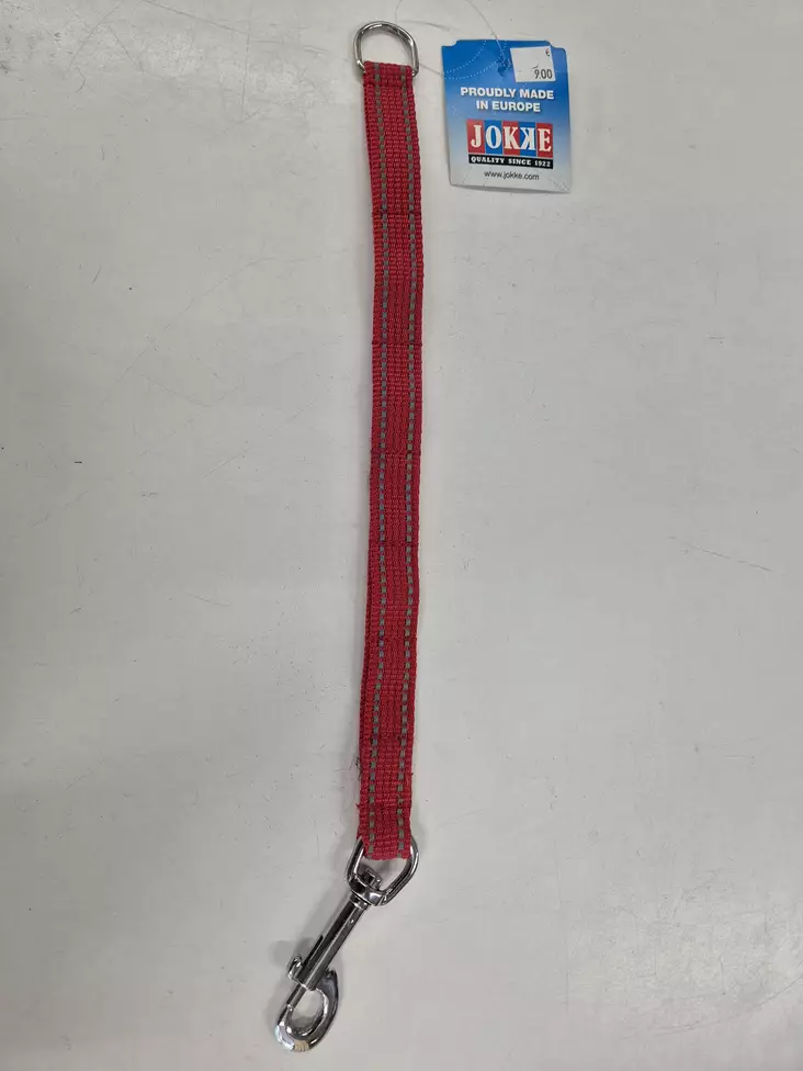 Jokke Reflective Leash Attachment Red 12.6in - Dog Leash Accessories - 6417114342621 - 1