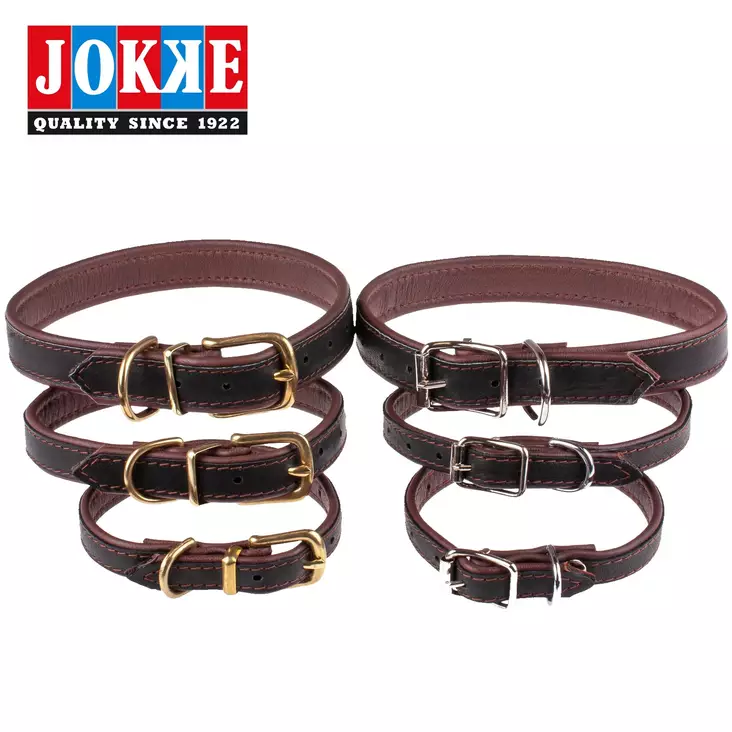 Jokke King Leather Collar - Dog Leather Collars - 6417114315731 - 1