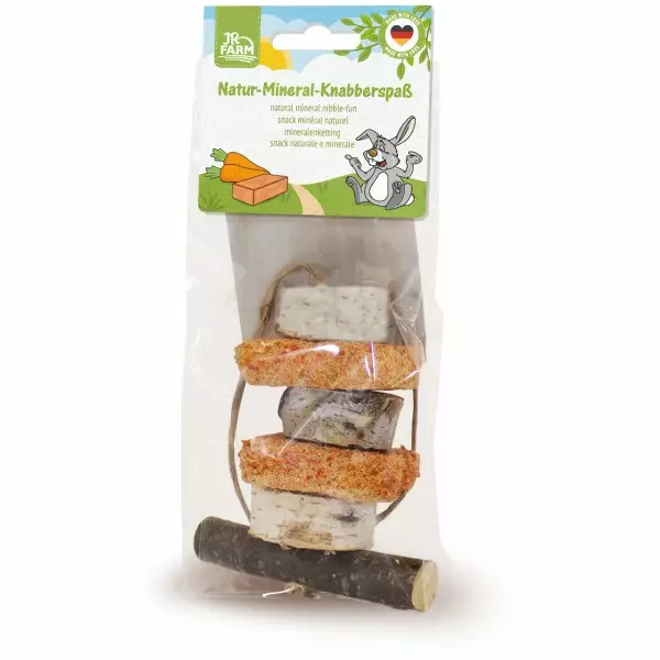 Jr. Farm Mineral Nibble - Spielzeug und Aktivierung für Kaninchen und Nagetiere - 4024344077081 - 1