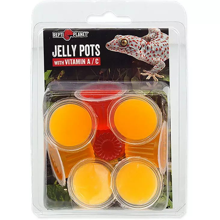 Repti Planet Jelly Pots Vitamin A/C vitamingelefrukter - Tillskott - 8595091798001 - 1