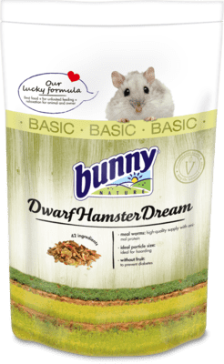 Bunny DwarfHamsterDream Basic - Nagetierfutter - 4018761259212 - 1