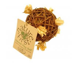 The Nature First Willow Ball - Rabbit and Rodent Toys and Enrichment - 701029311152 - 1