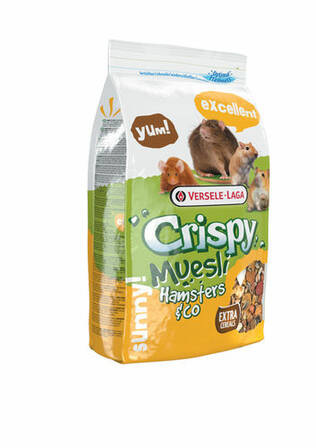 Versele-Laga Crispy Muesli Hamster Complete Food 1kg - Rodent Foods - 5410340617212 - 1