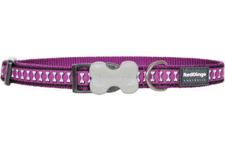 RedDingo Reflective Collar - Dog Lockable Fabric Collars - 9330725053922 - 1