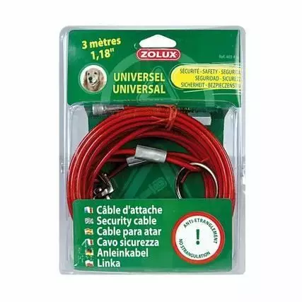 Zolux Laufleine 3m - Hunde andere Leinen - 3336024034132 - 1