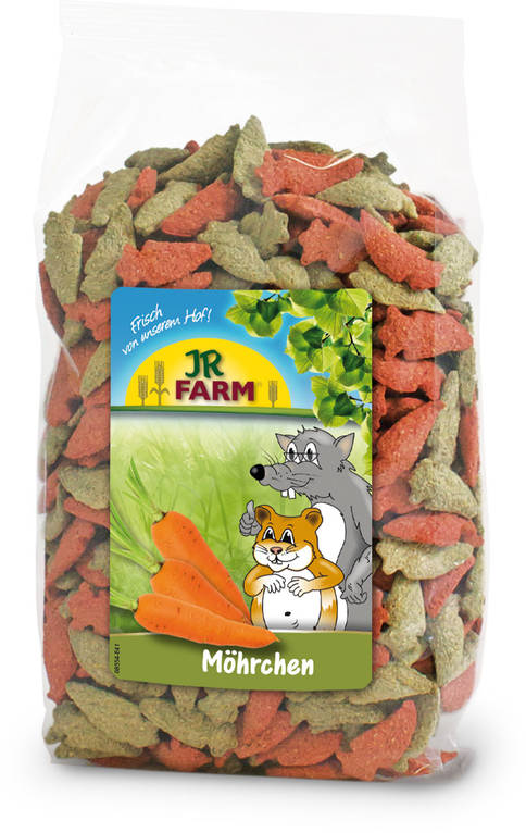 Jr. Farm Carrot Crunch - Pork Flavor Treat 200g - Rabbit and Rodent Treats - 4024344009402 - 1