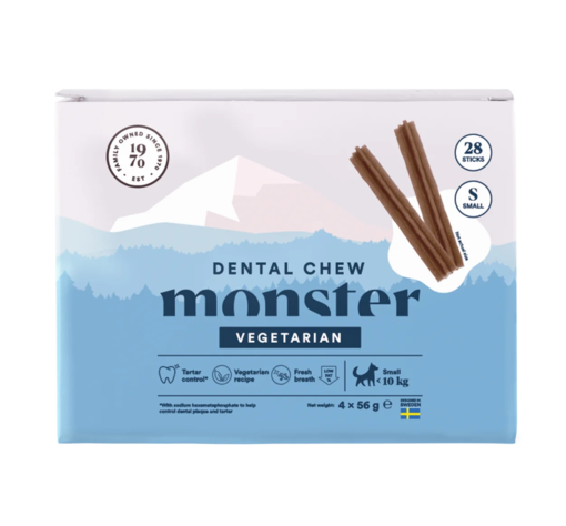 Monster Dog Dental Chew Vegetarisk Tuggben för Hundar - Tuggben för hundar - 7350040126912 - 1