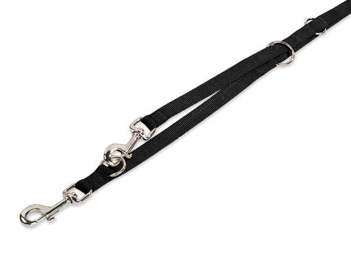 Nobby Schwarzes Halsband 20mm x 200cm - Hunde andere Leinen - 4033766015182 - 1