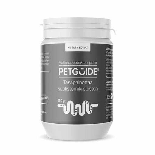 PetGuide Mjölksyrabakteriekultur för katter och hundar 150g - Hundtillskott - 6416225009652 - 1