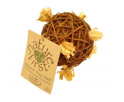 The Nature First Weidenball - Spielzeug und Aktivierung für Kaninchen und Nagetiere - 701029311152 - 1
